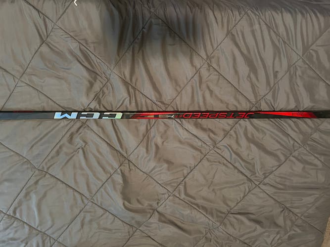 Senior CCM JetSpeed FT7 Pro Left Hand Hockey Stick P29 65 Flex (Used)