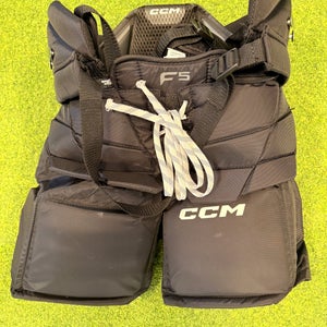 Junior Large 2025 CCM Axis F5 Hockey Goalie Pants (Used)