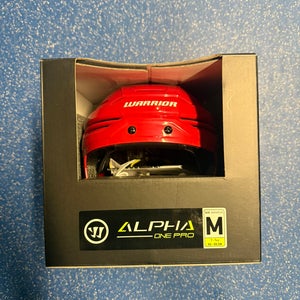 Medium Warrior Alpha One Pro Helmet (New)