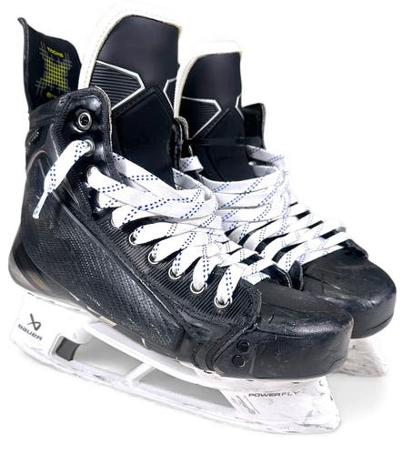Alex Laferriere LA Kings Game-Used CCM XF Pro Pro Stock Skates 8.5 D COA 2025