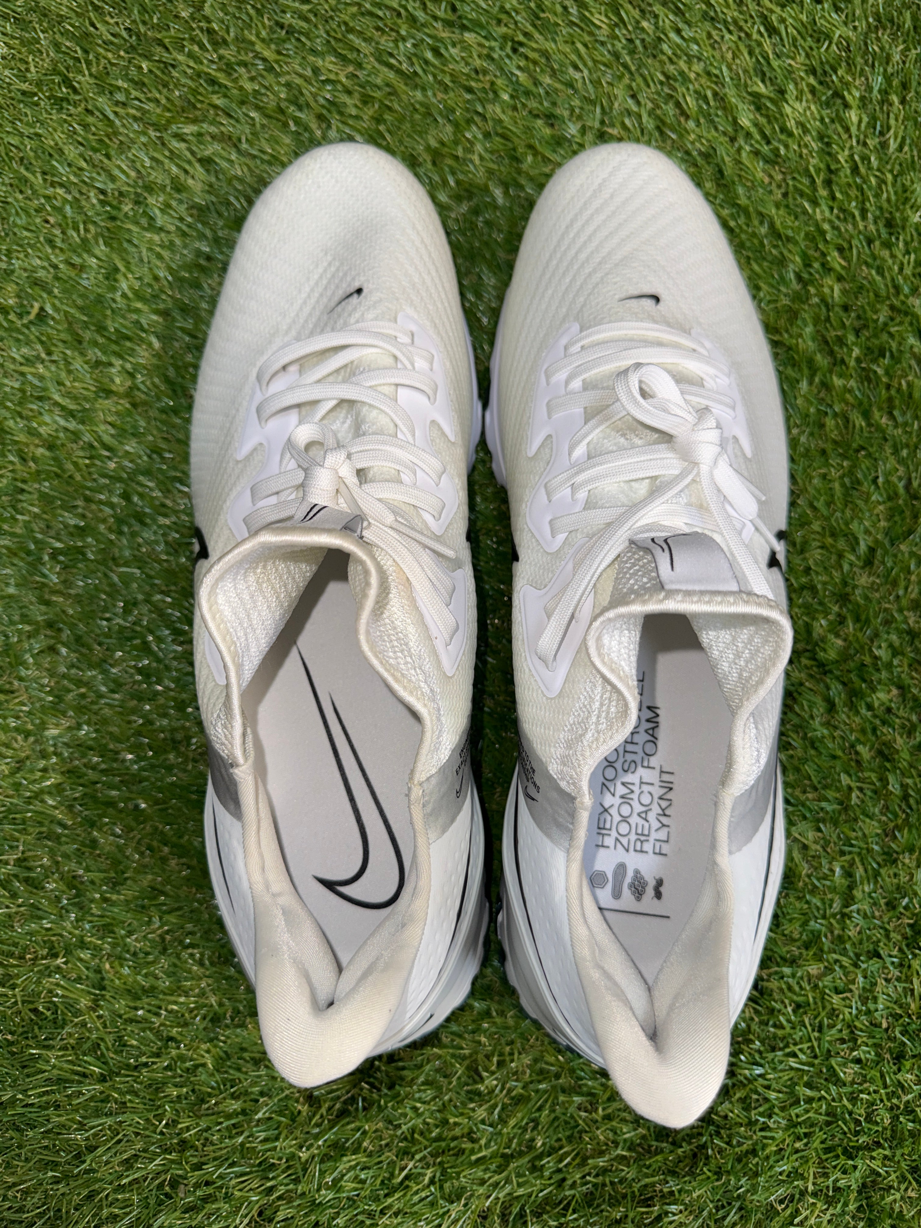 Nike Air Zoom Infinity Tour Golf Shoes Men\'s Size 14 CT0540-100 White Koepka NEW Nike Zoom Infinity Tour NEXT% Golf Shoes White/Blue/Pink  main image 2