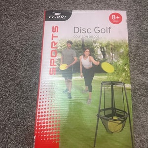 Disc golf set