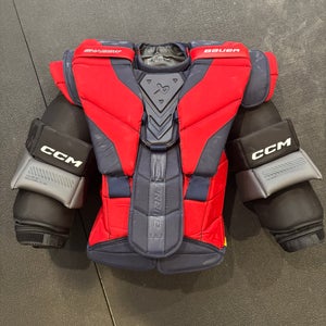 Large 2025 Bauer Shadow Goalie Chest Protector (Used)