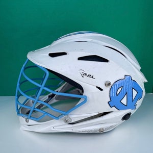 UNC Lacrosse helmet STX Rival