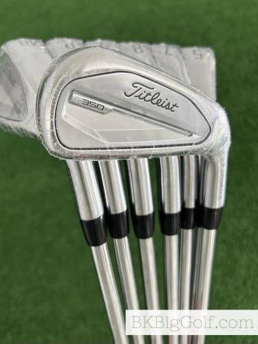 NEW Titleist T350 Forged Iron Set 5-48 / True Temper AMT Red Regular