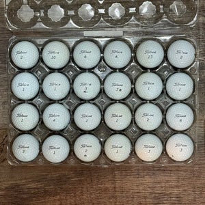 24 Titleist Pro V1 Golf Balls - 4A Near-Mint Condition, 2024/2025 Models