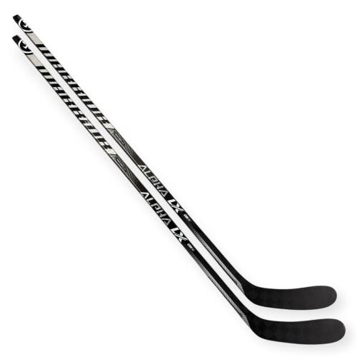 2 PACK - Warrior Alpha LX pro Left Hand 90 Flex P28 Pro Stock Stick