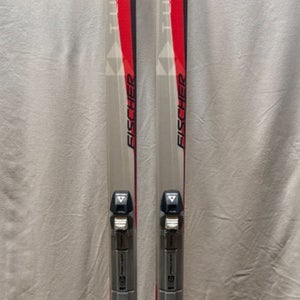 Fischer Twister Crown 164cm Waxless Cross Country Skis Auto NNN Bindings CLEAN