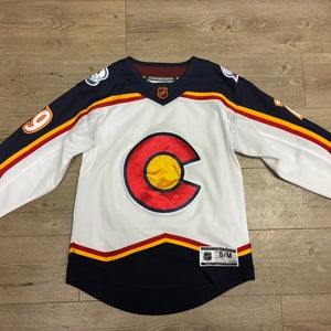 Nathan MacKinnon Colorado Avalanche Youth Small Jersey - Excellent Condition