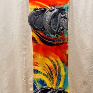 Roxy T-Bird 149cm BTX+ Rocker Twin-Tip All-Mtn Snowboard ROCK-it Power Bindings