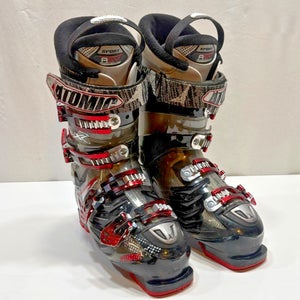 Atomic Hawx 80 Alpine Ski Boots T3 ASY Sport Liners Recco Beacon MDP 26 US 8