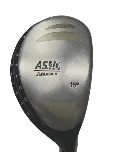 Makser A540 15* Driving Hybrid RH Men's Grafalloy Senior Graphite 40.5" New Grip