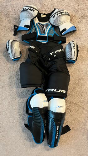 Starter Kit (Used) TRUE AX9 Youth Large Hockey Protective Set (Full Kit) - $60