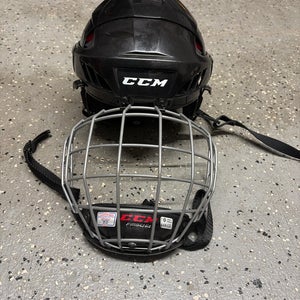 Small CCM 50 Helmet (lightly used with minor scratches)