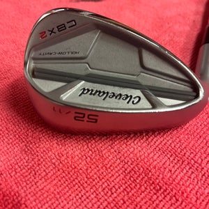 Men's 52 Cleveland CBX 2 Left Hand Wedge. (Used)