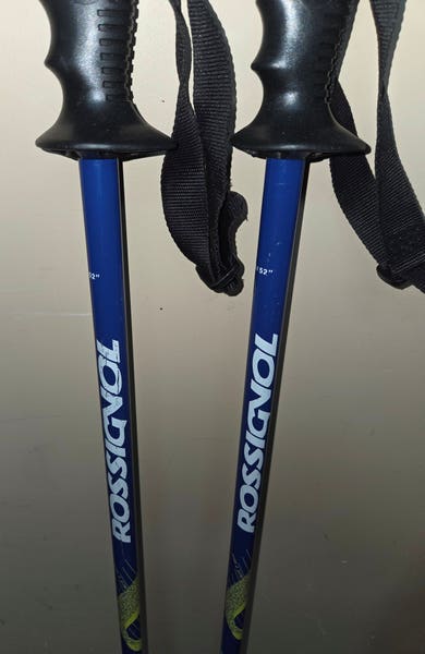 Rossignol Vallee D' Aoste 130cm / 52" Cross Country Ski Poles Made in Italy  | SidelineSwap | Buy and Sell on SidelineSwap