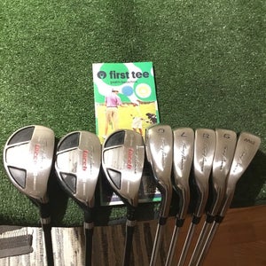 Tommy Armour Torch Hybrids/Irons Set (3H-5H, 6-PW) Uniflex Graphite & Steel