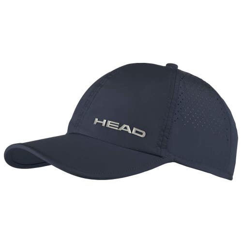 2026 UNISEX HEAD PRO PLAYER ADJUSTABLE TENNIS CAP (NAVY) #287115-NV