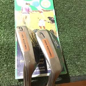 PureSpin Left Handed Diamond Face Wedge Set 48* GW & 60* LW Regular Steel (Read)