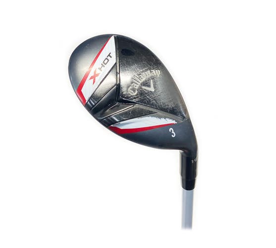 Callaway X Hot 19* 3 Hybrid/Rescue Graphite X Hot 65 Regular Flex
