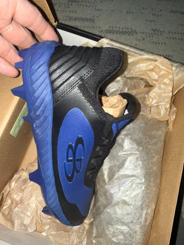 Blue Kid's 5.5Y (Big Kids / Youth) Youth Boombah Low Top (New)