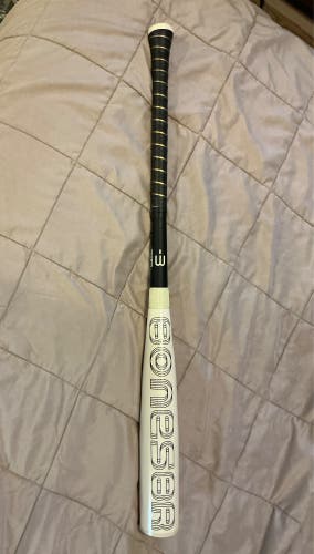 New Warstic Bonesaber Hybrid -3 BBCOR Bat 33"/30oz 11506-50WMBBSRHB23W3