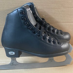 New Riedell Figure Skate Opal Boys Little 12