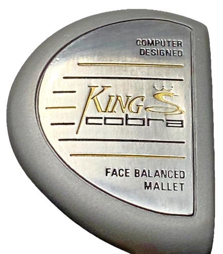 Cobra Computer Designed Face Balanced Mallet Putter RH 35" Steel Very Nice Club