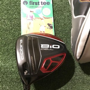 Cobra Left Handed Bio Cell Red 9.5* Driver X-Stiff Project PXV 66g Graphite 46