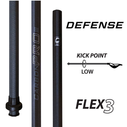 New East Coast Dyes CARBON PRO 30 D Mens Goalie LAX Shaft 11851-CARBON-PRO-30-D