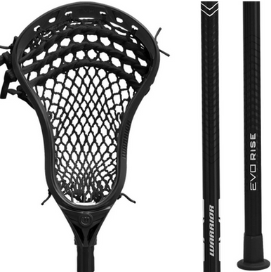 New Warrior EVO RISE Men Atk/Mid Complete Stick Black 11851-WAR647742957218