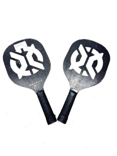 Used ONIX RECRUIT 2 PACK Pickleball Racquet Black 11860-C000303955