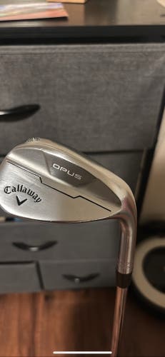 2024 Callaway Callaway Opus Brushed Chrome Right Handed Wedge Stiff Flex 54 Degree Steel Shaft