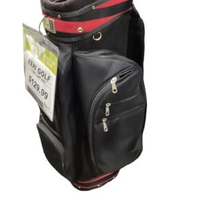 Used KERI GOLF 14 WAY CART BAG Mens Cart Bag Black 11347-S000262891