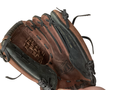 Used Wilson SOFTBALL ELITE BB/SB Glove RH Throw Brown 13" 11613-S000176236