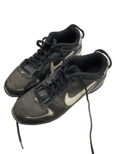 Used Nike SHARK Adult FB Cleats Black Senior 8 11613-S000176186
