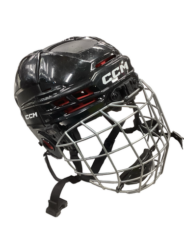Used CCM TACKS 70 Helmet Cage Combo Black XS 11613-S000176180