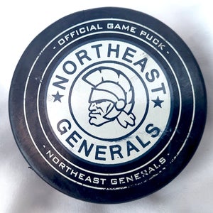 (Used) Northeast Generals Official Game Puck 3" Inglasco Made in Slovakia