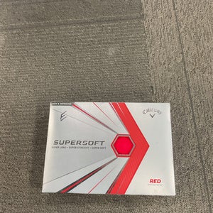 Used Callaway SUPERSOFT RED 12 Pack - Golf Balls 11614-S000229969
