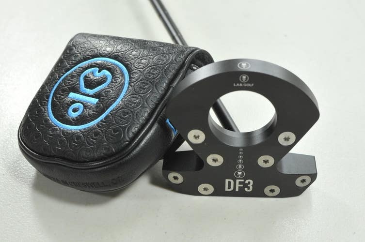 LAB Golf DF3 34" Putter (69* Lie Angle) Right Steel with Head Cover  # 210340