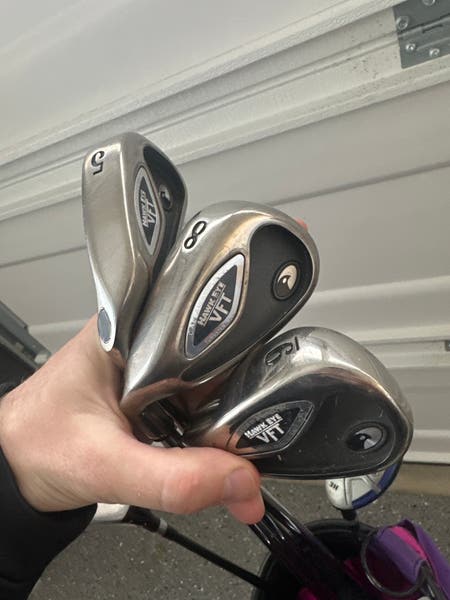 Set De Fers De Golf Callaway HAWK EYE VFT Pour Femme - 5 Clubs, Shaft Carbone, Flex L