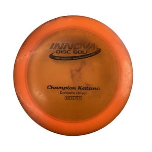 Used Innova CHAMPION KATANA Disc Golf Driver Orange 11760-S000087116
