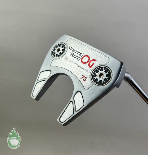 Used Right Handed Odyssey White Hot OG 7S 33.5" Putter Steel Golf Club