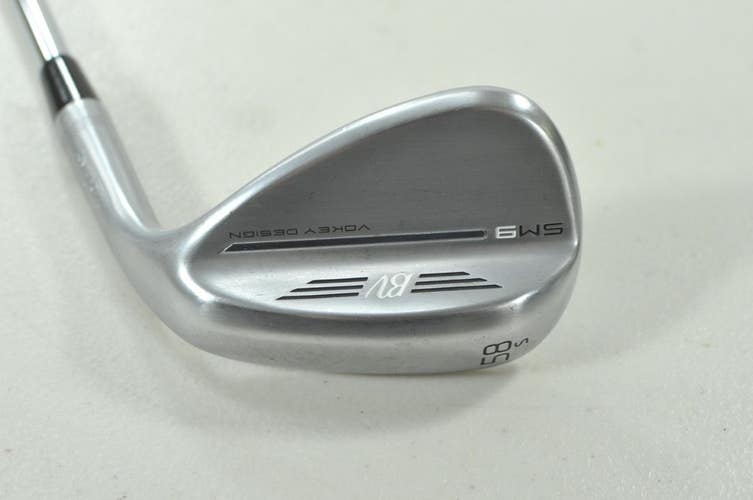 Titleist Vokey SM9 Tour Chrome 58*-10S Wedge Right BV Wedge Flex Steel # 210263