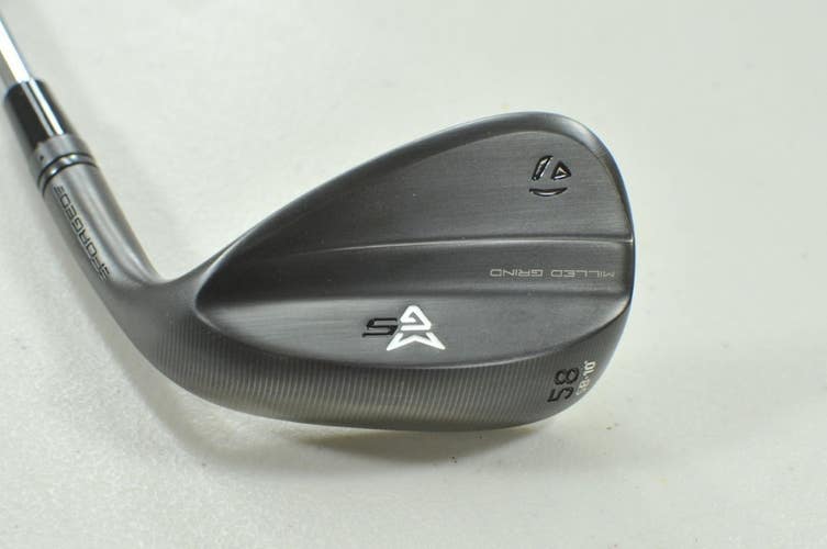 TaylorMade Milled Grind 5 Charcoal 58*-10 Wedge Right Steel # 210262