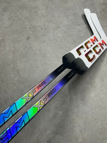 2 PACK 26” Paddle Senior CCM XF Pro Regular Goalie Stick - Gibson