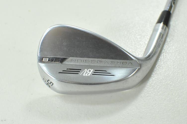 LEFT HANDED Titleist Vokey SM8 Tour Chrome 54*-12D Wedge AMT R300 Steel # 210266