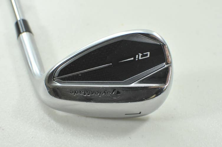 TaylorMade Qi LW Lob Wedge Right DG S400 Stiff Flex Steel # 210260