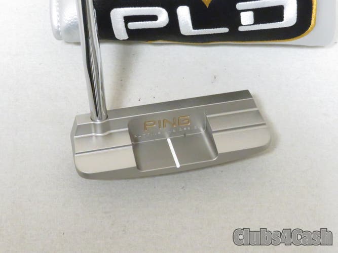 PING 2025 PLD Milled Kushin Putter Black Dot Specifications DB 35" +Cover  MINT