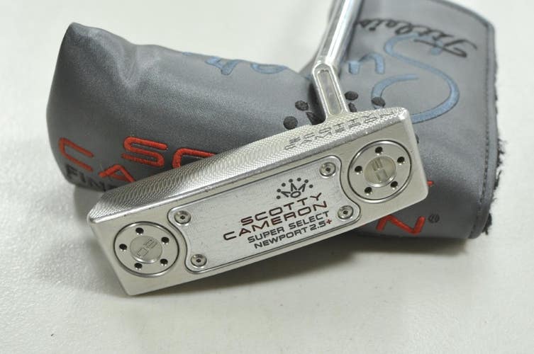 Titleist 2023 Scotty Cameron Super Select Newport 2.5 Plus 37" Putter RH #210187